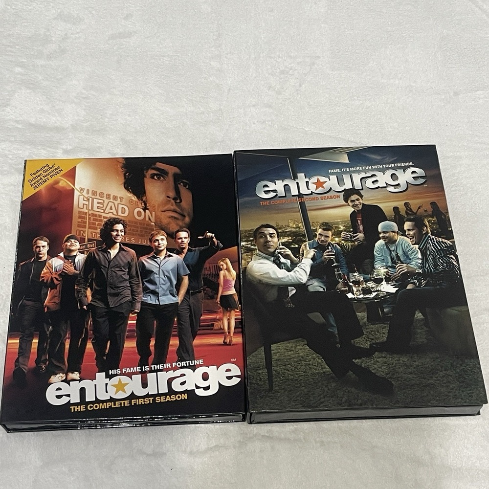 Entourage: the Complete First & Second Season‎ (DVD) EUC
